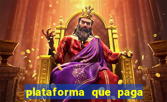 plataforma que paga fortune tiger